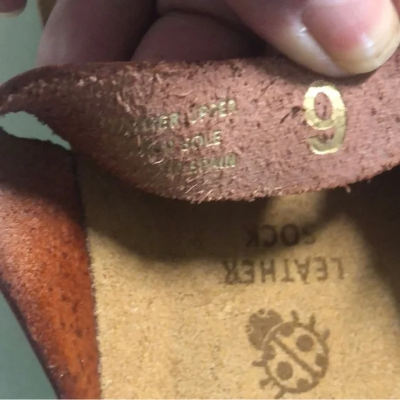 Yokono Brown Leather Sandals - Picture 4 of 5